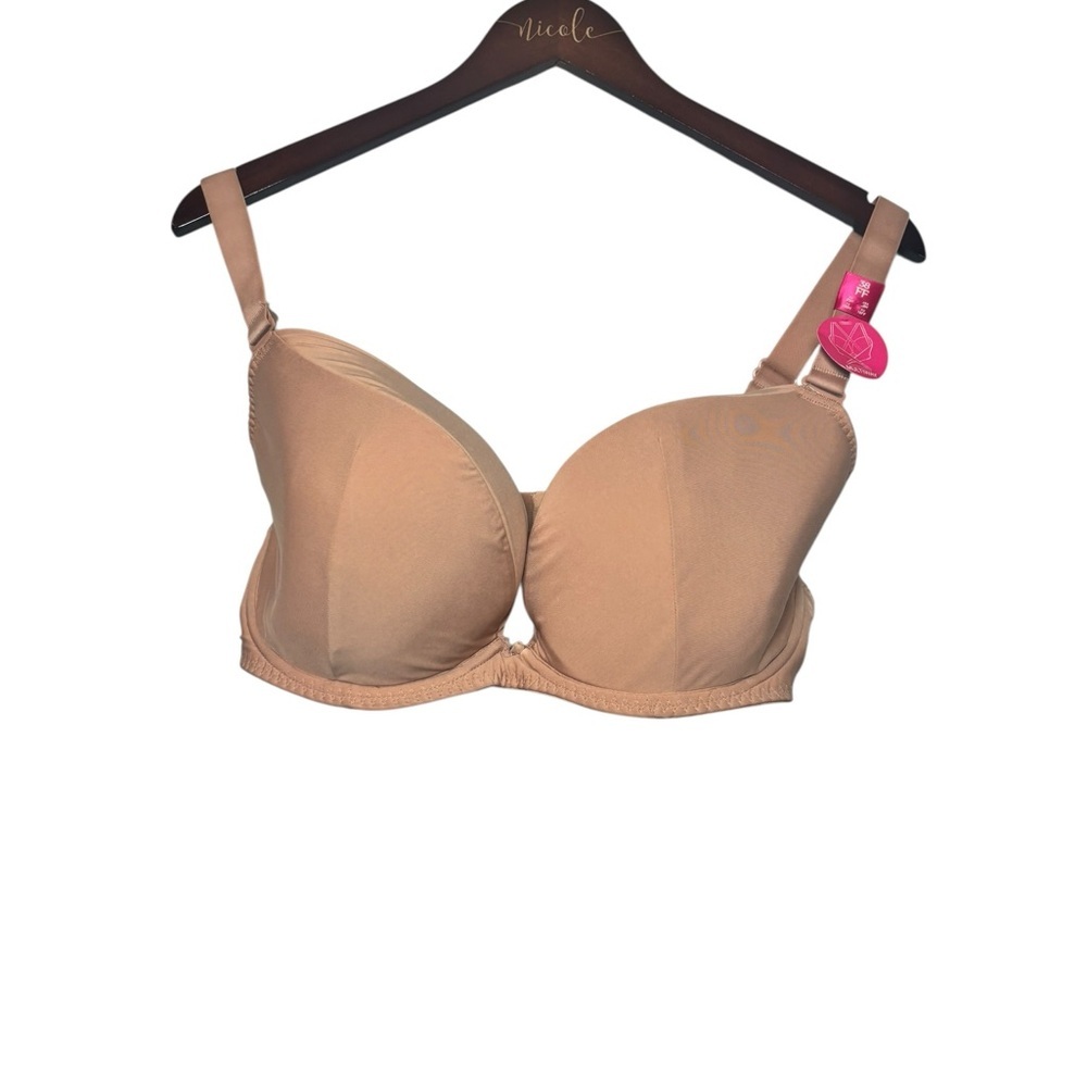 Curvy Kate logo Superplunge Multiway Padded Plunge Bra Latte Beige 38FF - Picture 2 of 4